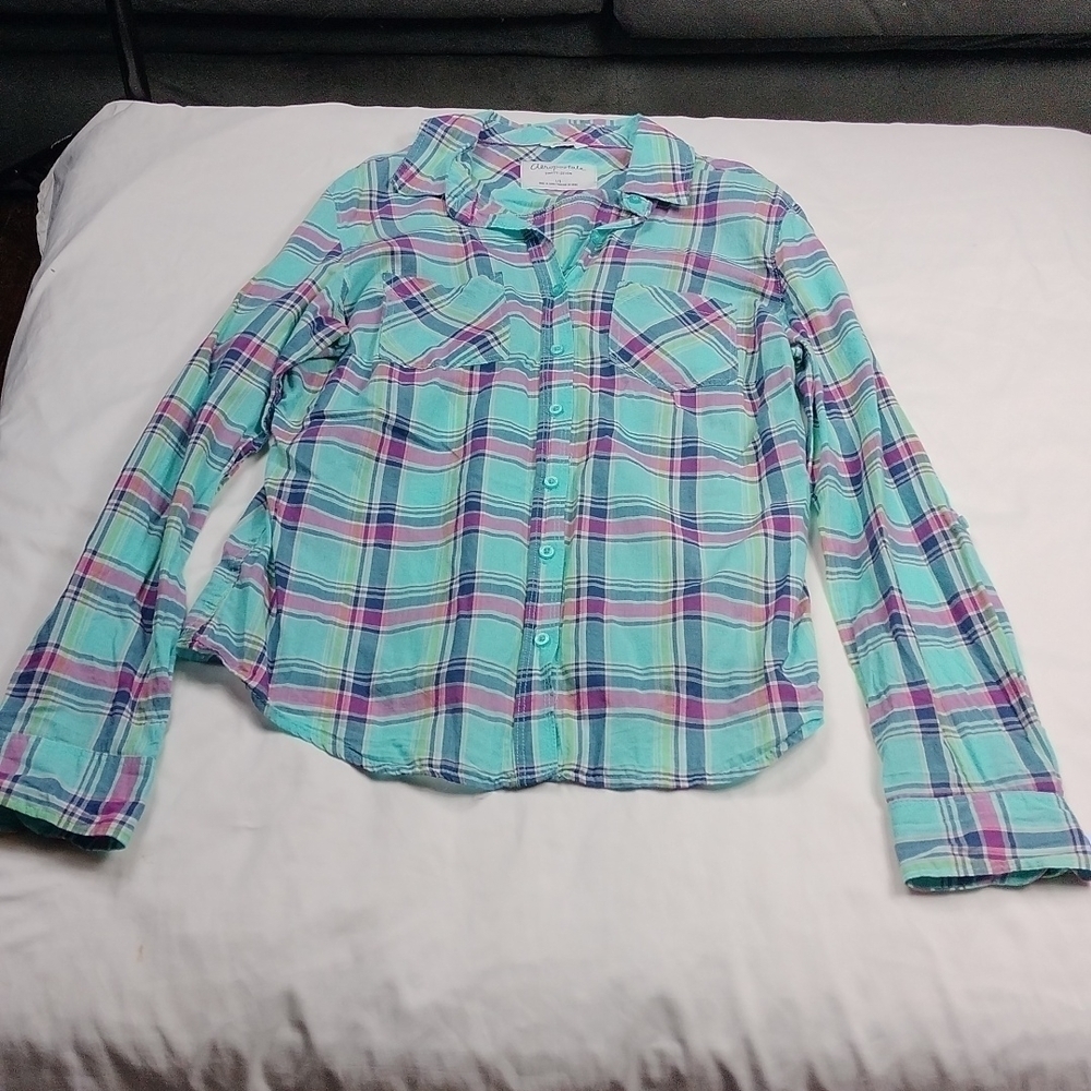 Aeropostale women's large sized long sleeved blouse